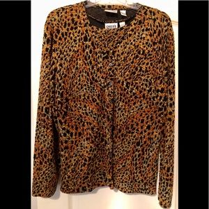 Lightweight sweater jacket and tank